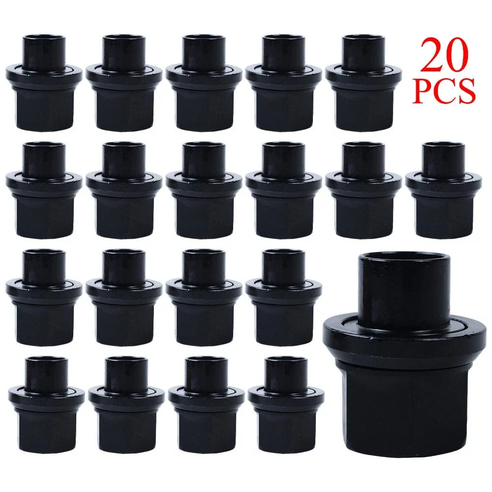 20 Pcs M22x1.5 Wheel Nuts Sleeve Nuts for
