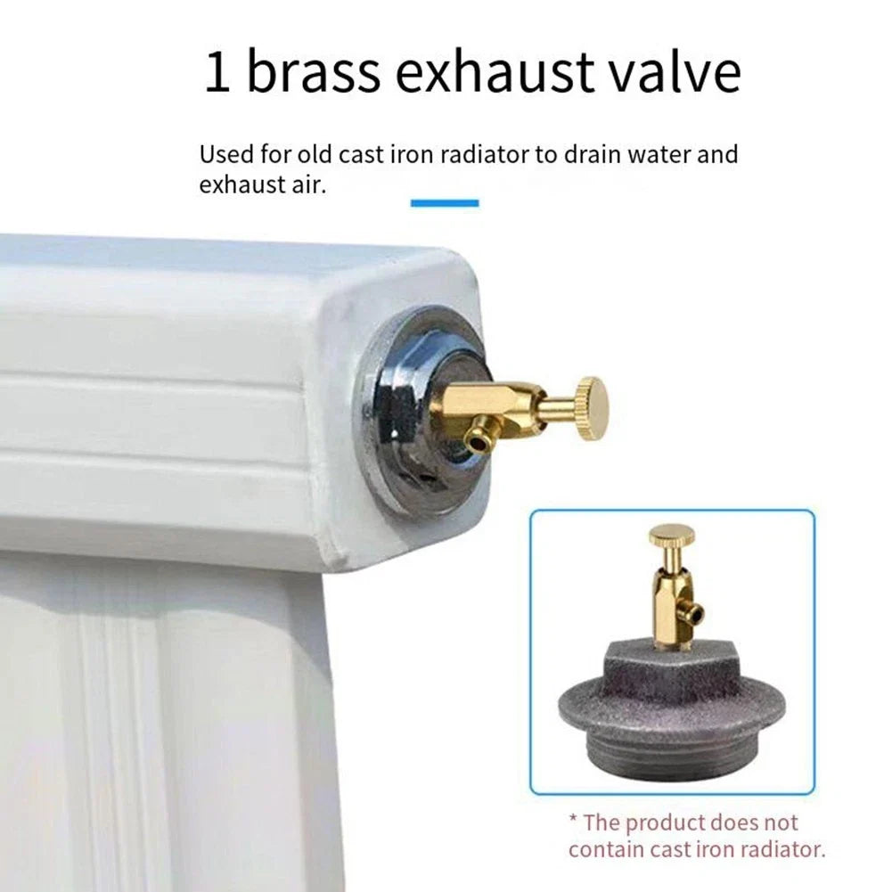 Brass Water Valve Accessory for Water Heater
