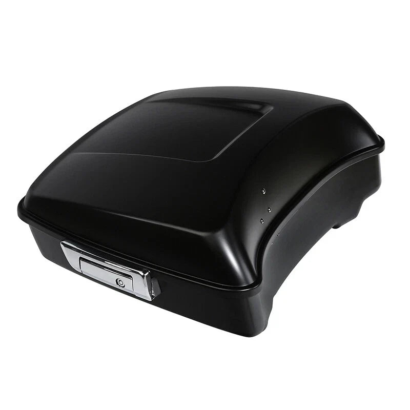 Chopped Trunk for Harley Touring Road King Glide (2014–2024) Black Denim