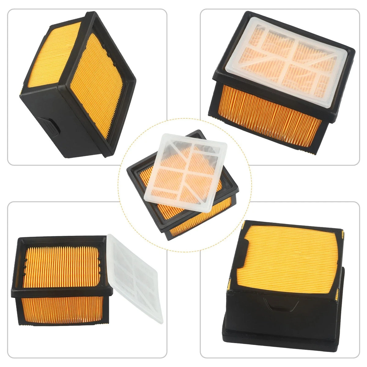 Air Filter for K760 K770 Shortcut Saw (Replaces 525470601, 525470602)