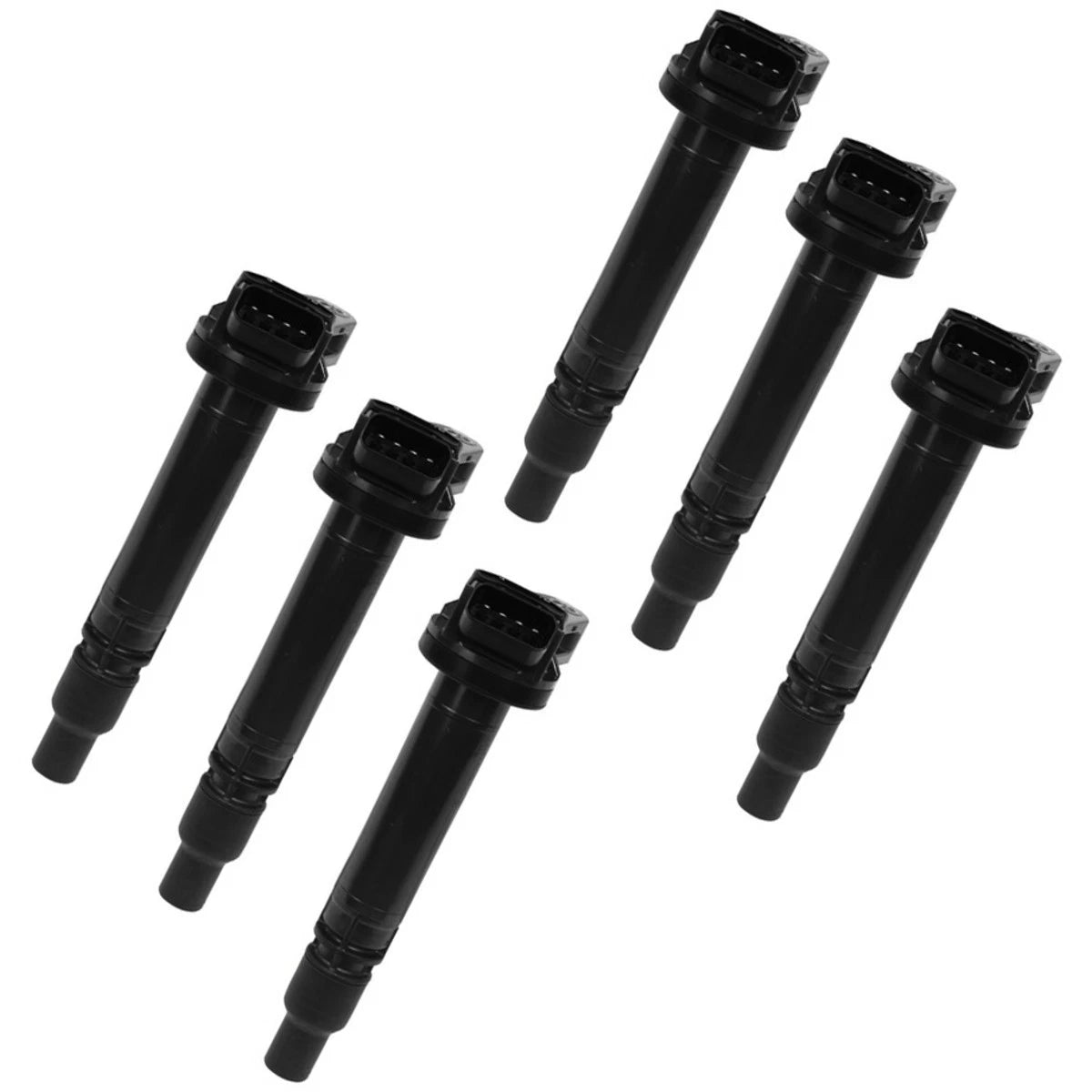 Set of 6 Denso Ignition Coils for Toyota Highlander Sienna Tundra (2005–2009)