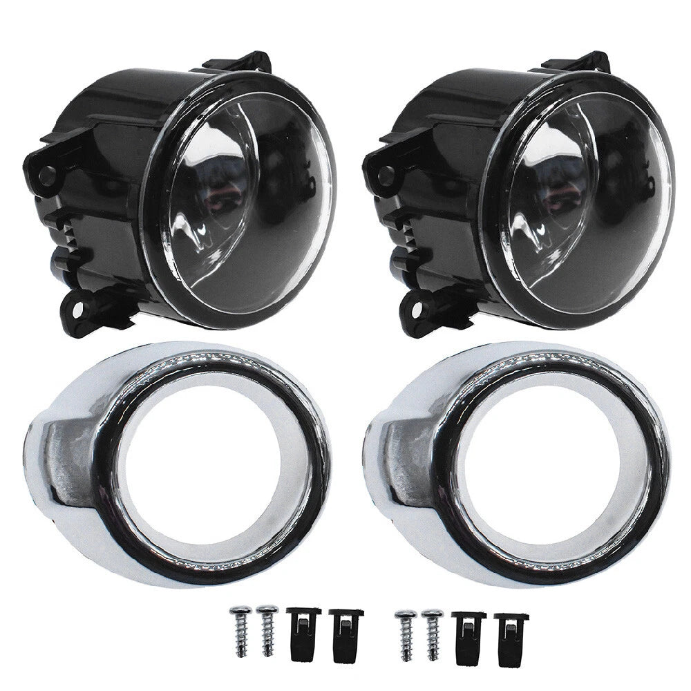 Set of 2 Clear Fog Lights Assembly for Ford Focus (2012–2014) 4F9Z15200AA, CV6Z15200AA
