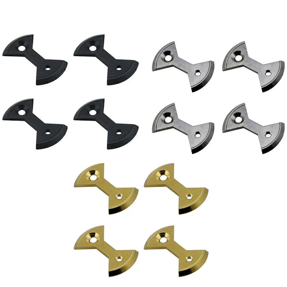 4X Titanium Pedal Plates for SpeedPlay Zero & Light Action (All Years)