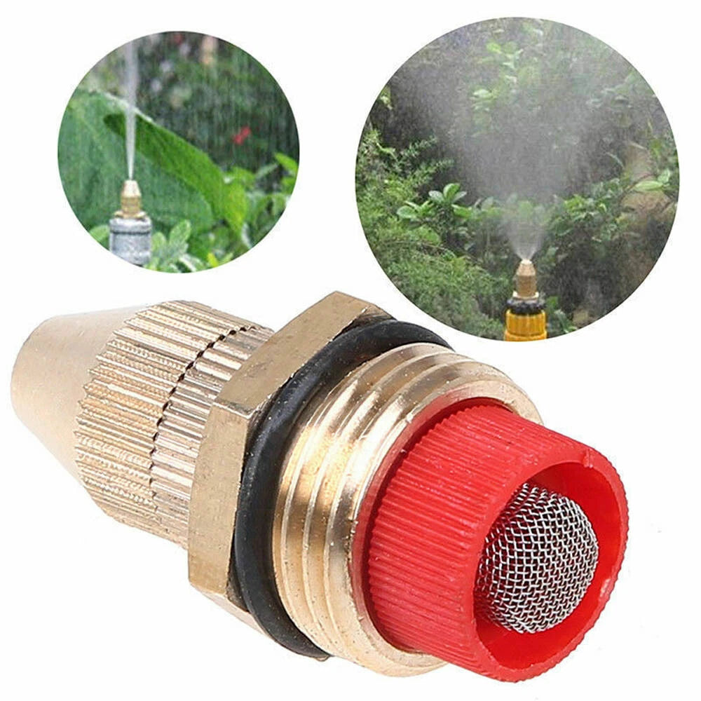 Brass Misting Nozzle for Garden Irrigation System (1PC)