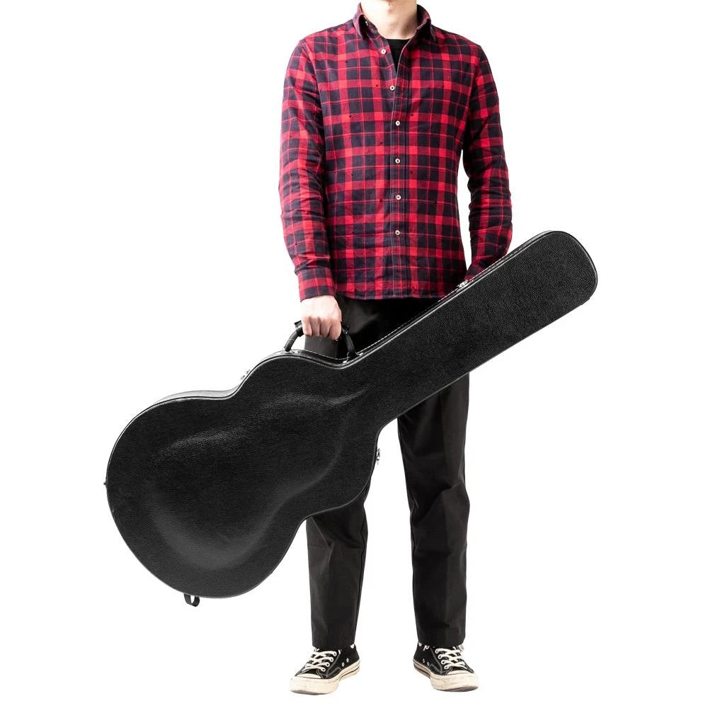 Glarry PU Leather Hard Case for Gjazz Electric Guitar