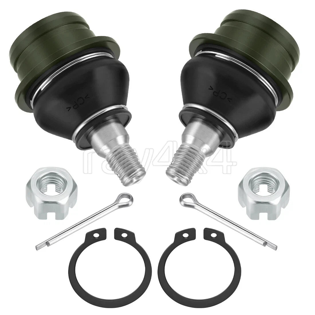 2 Upper Ball Joints for Kawasaki KFX400 (2003–2006) / Arctic Cat 400 DVX (2004–2008)