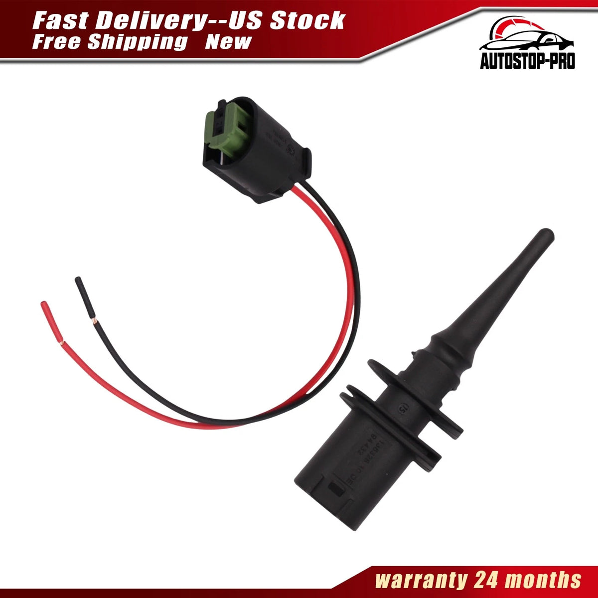 Ambient Air Temperature Sensor for BMW (65812962955, 65816905133, 65816905050)