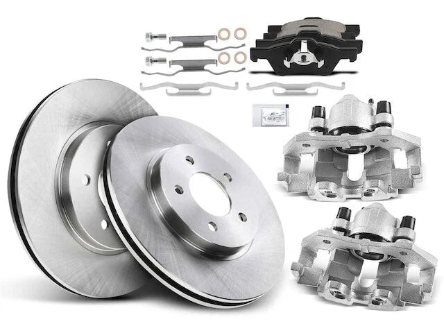 Front Brake Pad Rotor Caliper Set for Mazda Tribute (2005–2006, 2008) BW635NS