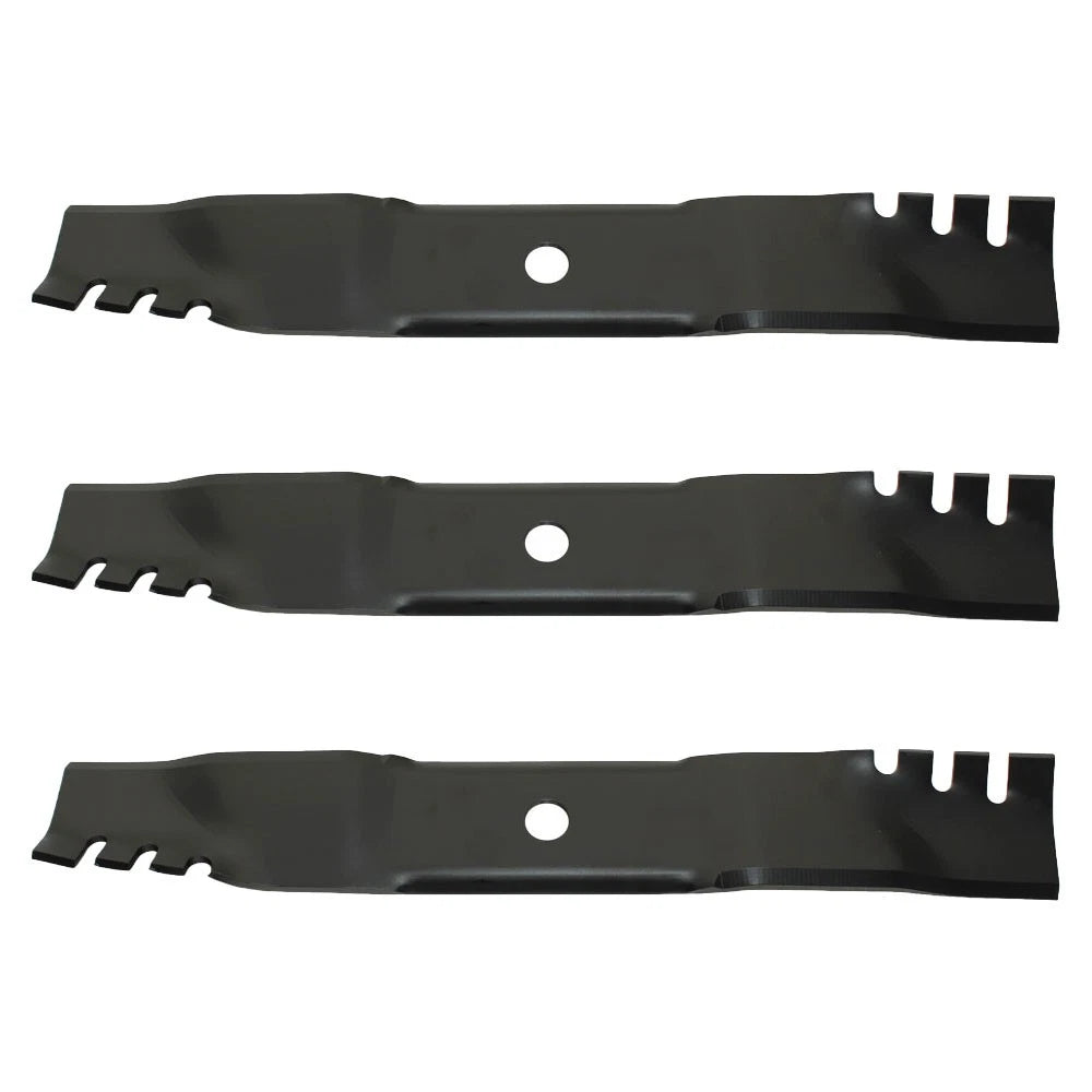 Set of 3 Mulch Blades for John Deere 54C Deck