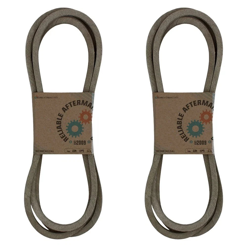 2X Deck Belts for Rotary 16168, Ferris 5103392, Snapper 5/8" x 147.40"
