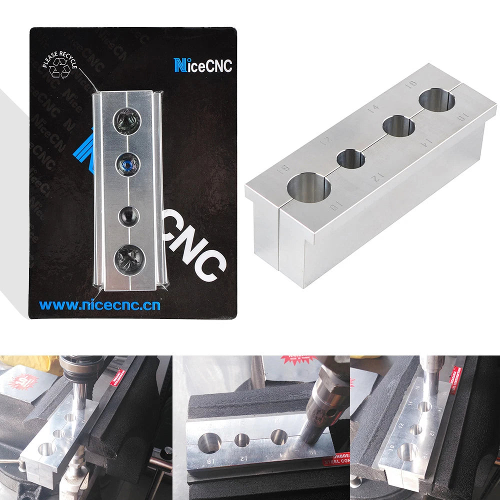 CNC Rear Shaft Holding Tool for (12mm, 14mm, 16mm, 18mm)