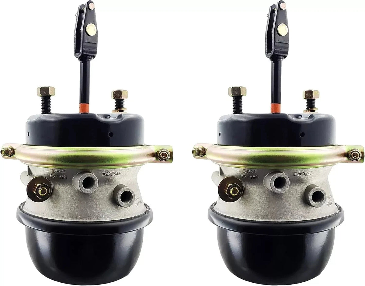 Pair of Air Brake Chamber Welded Clevis 2.5" Short Stroke for Various (AGO-GC3030CW)