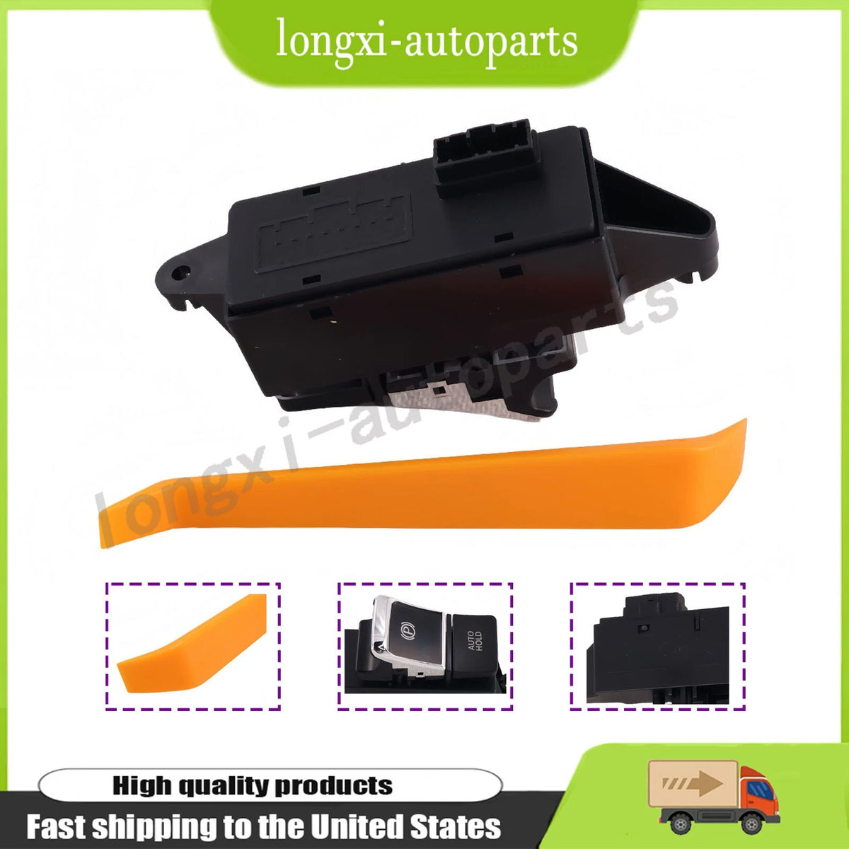 Electronic Parking Brake Switch for Kia Optima (2013–2016) 93766-2T000VA