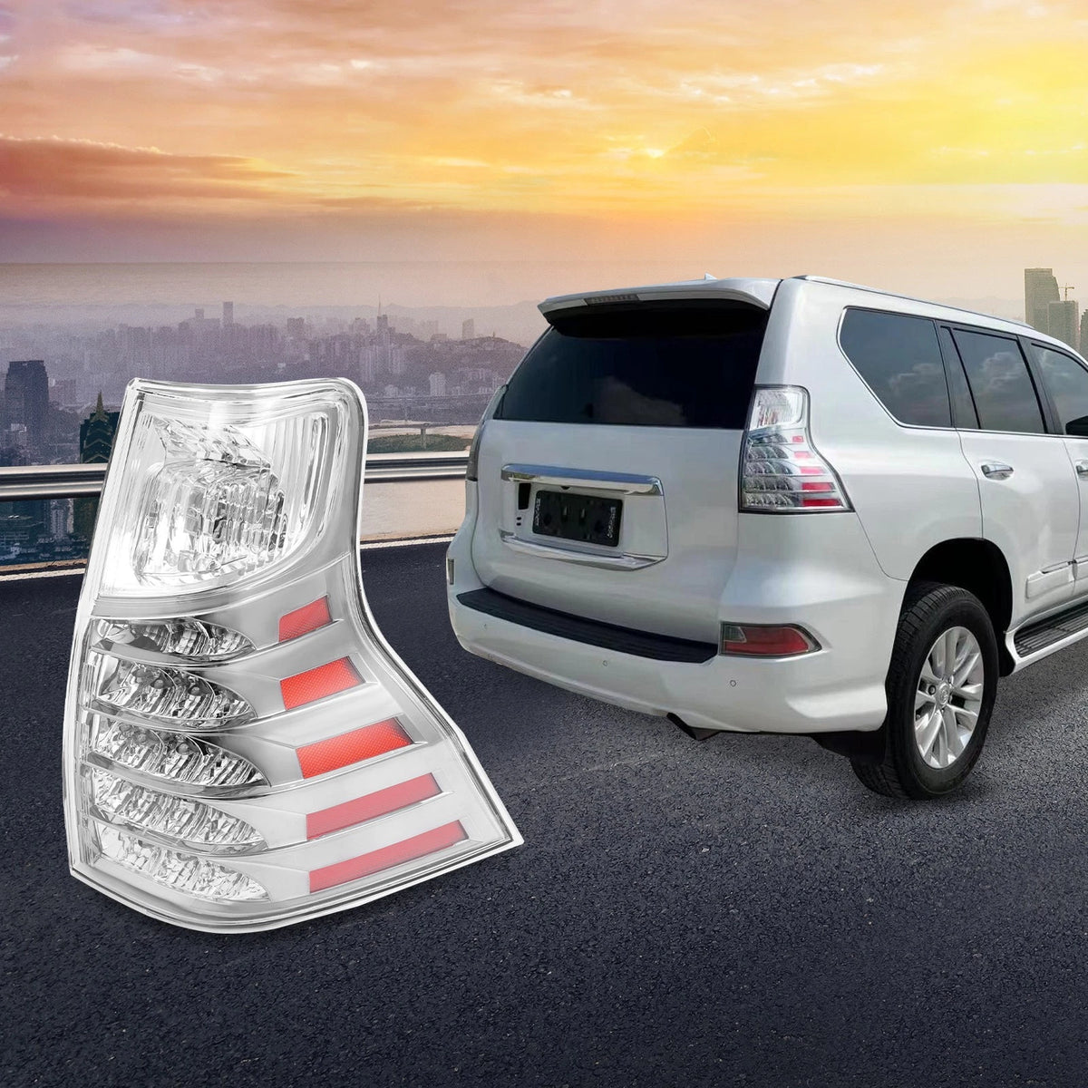 Right Passenger Side LED Tail Light for Lexus GX460 (2014–2023) 8155160B31