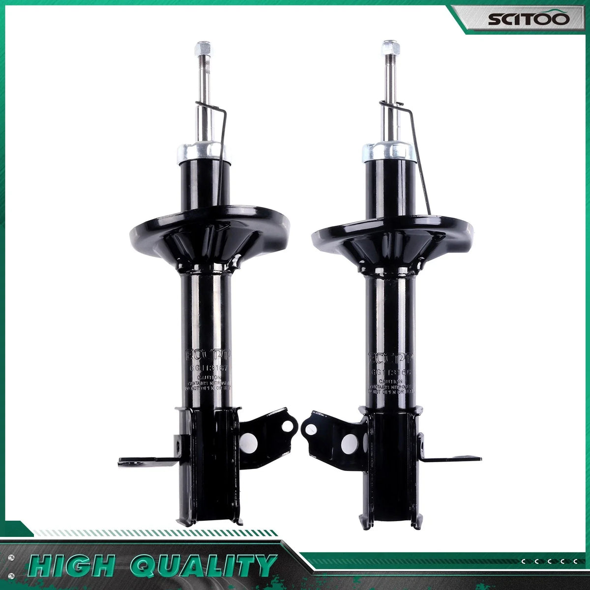 Rear Pair Shocks & Struts for Mazda Protege (1995–1998) 1.5L 1.8L