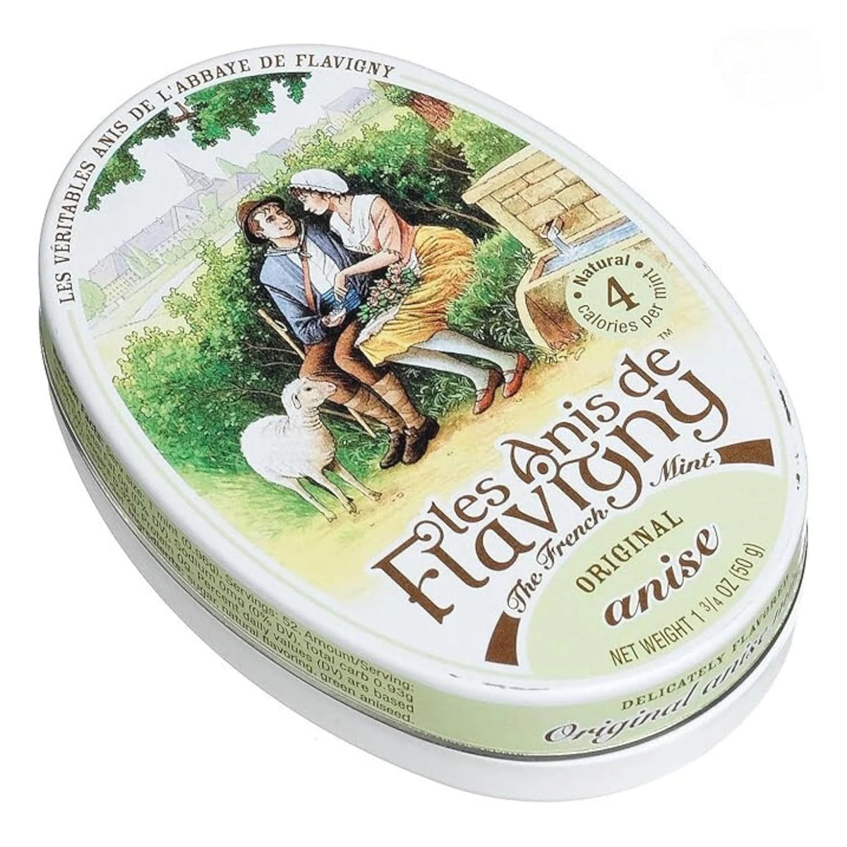 4 Pack Les Anis de Flavigny French Anise Candy