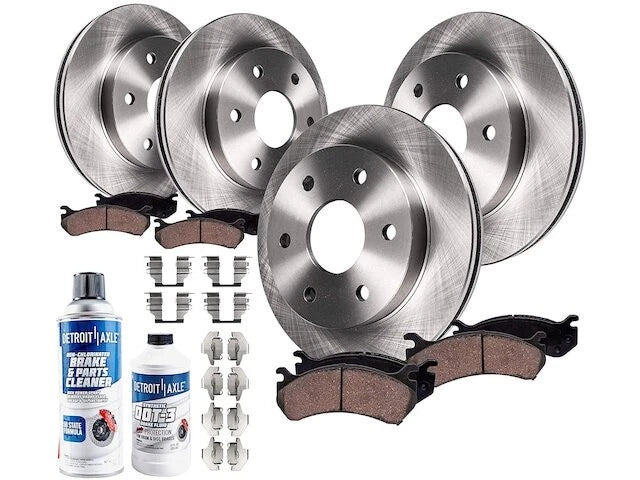 Brake Pad and Rotor Kit for Isuzu Ascender (2003–2006) 31148MSVF