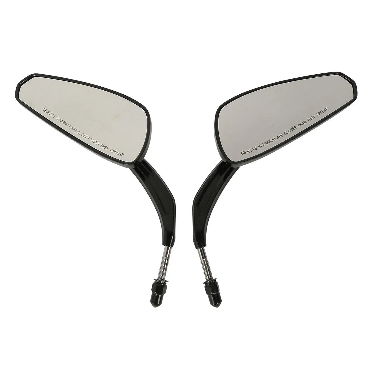 8mm Rear View Mirrors for Harley Softail Street Bob FXDB Fat Bob FXDF (Universal)