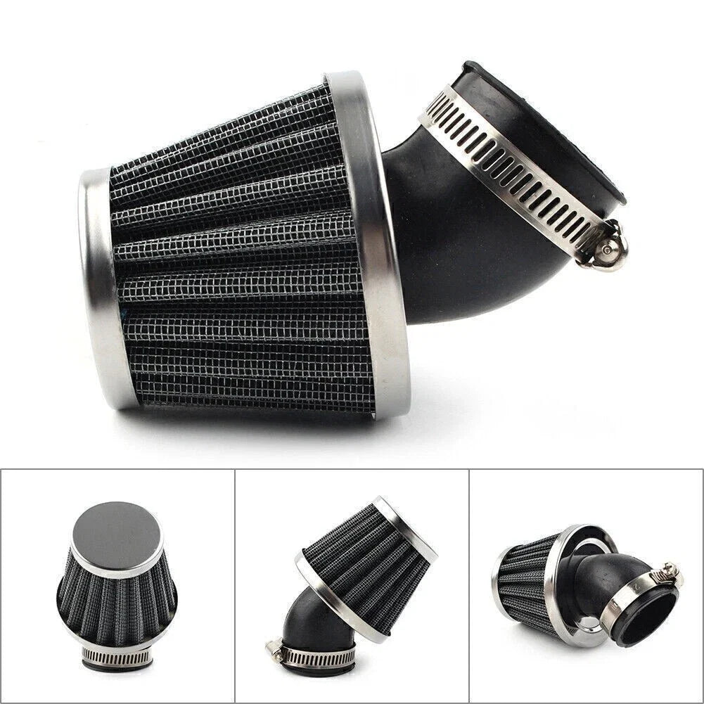 38mm Bent Neck Air Filter for GY6 Moped Scooter (Dirt Pit Bike ATV Quad)
