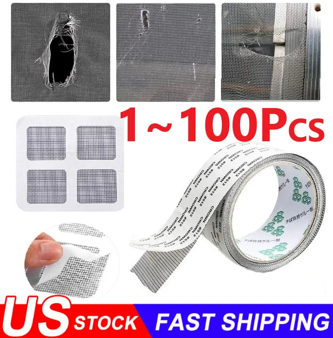 Screen Patch Repair Kit for Window Repair (5m x 20cm)