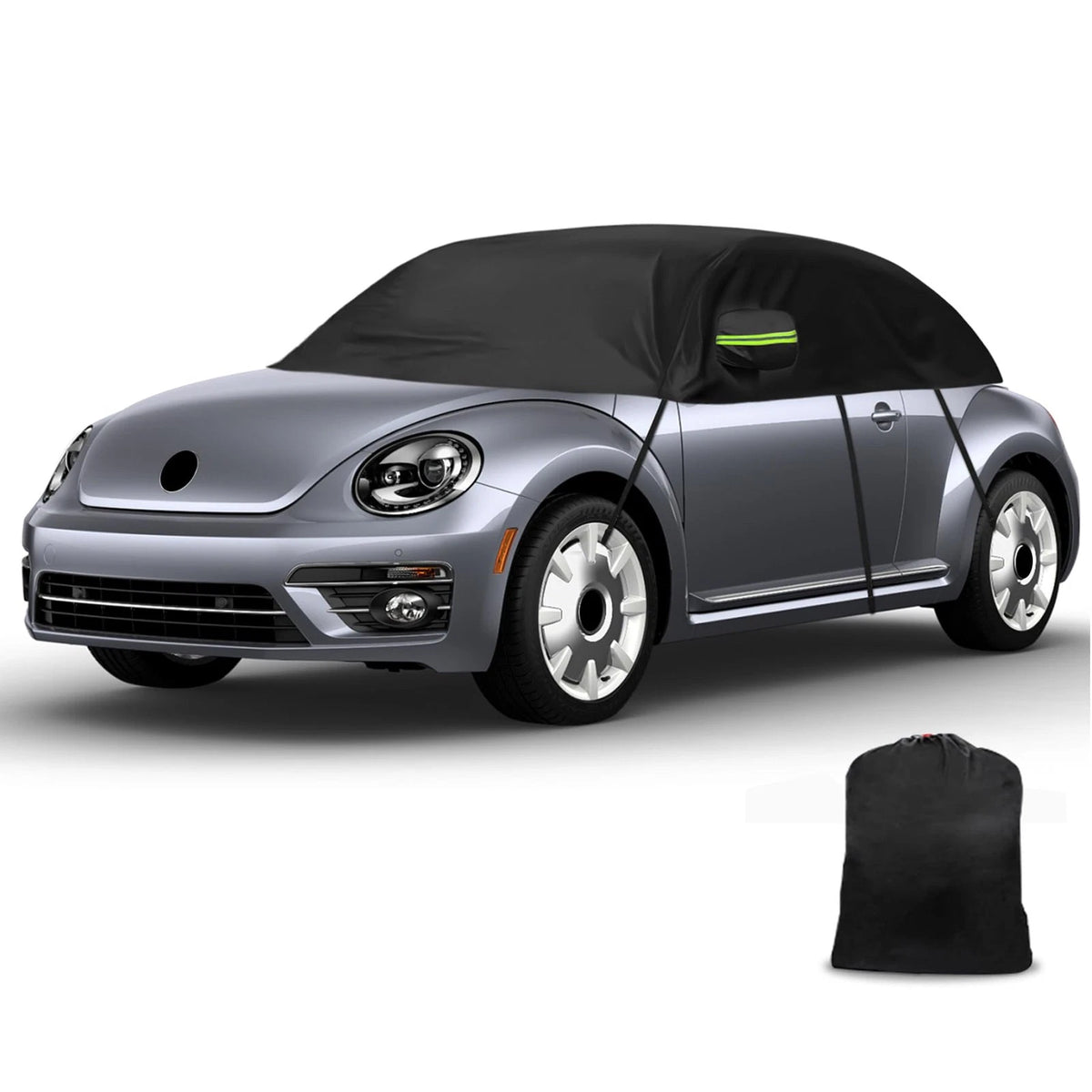 Half Car Cover for Volkswagen New Beetle (1998–2022) All-Weather Waterproof