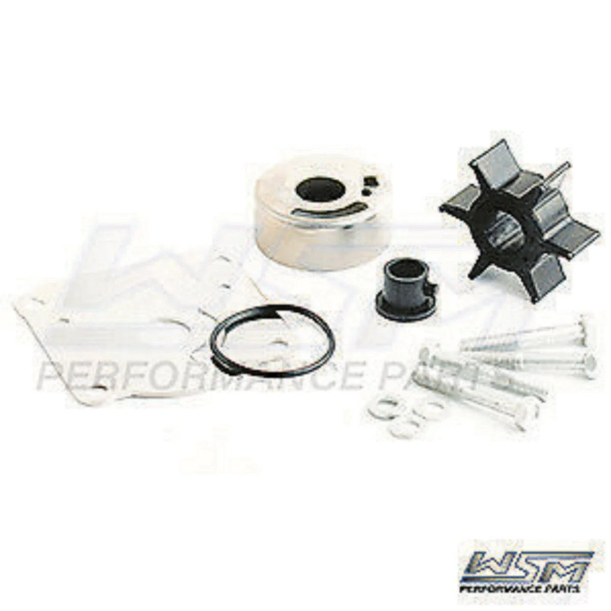 WSM Water Pump Kit for Yamaha 25-30 Hp 2 & 4-Stroke (1993–2017) - 725-413