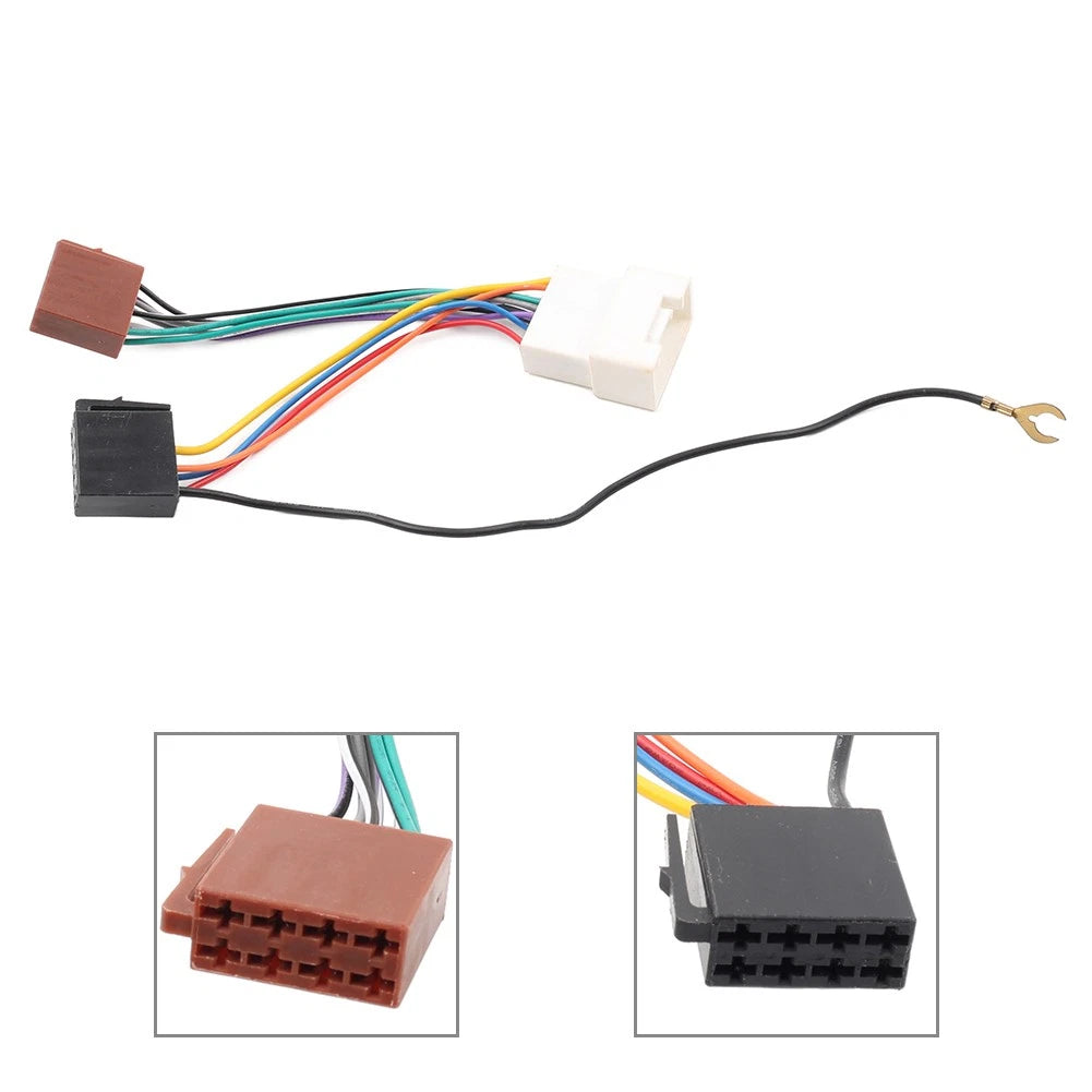ISO Wiring Harness Connector Adaptor for Citroen Mitsubishi Peugeot