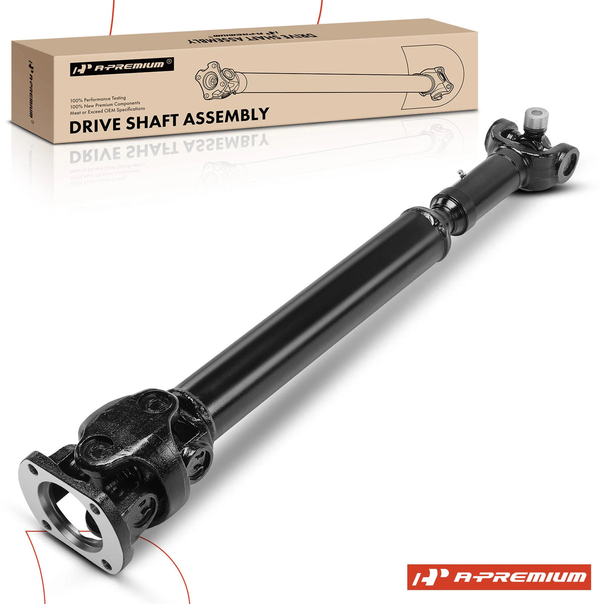Front Driveshaft Prop Shaft Assembly for Dodge Ram 3500 (2000–2002) 52105278AB, 65-9107