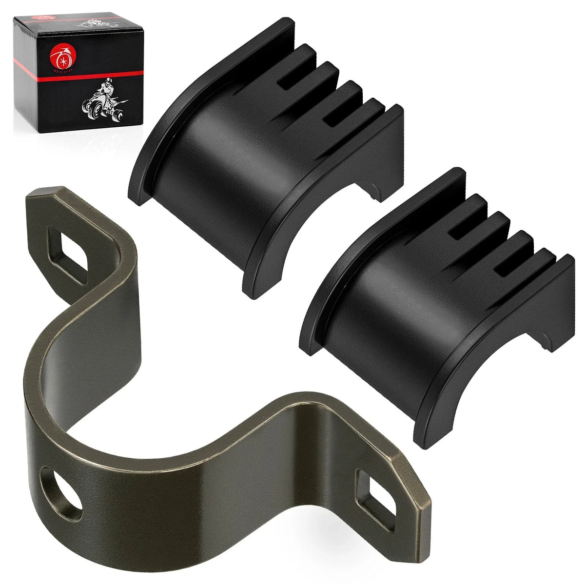 Upper Steering Bushing with Bracket Kit for Polaris Hawkeye 400 2x4 (2011–2012)