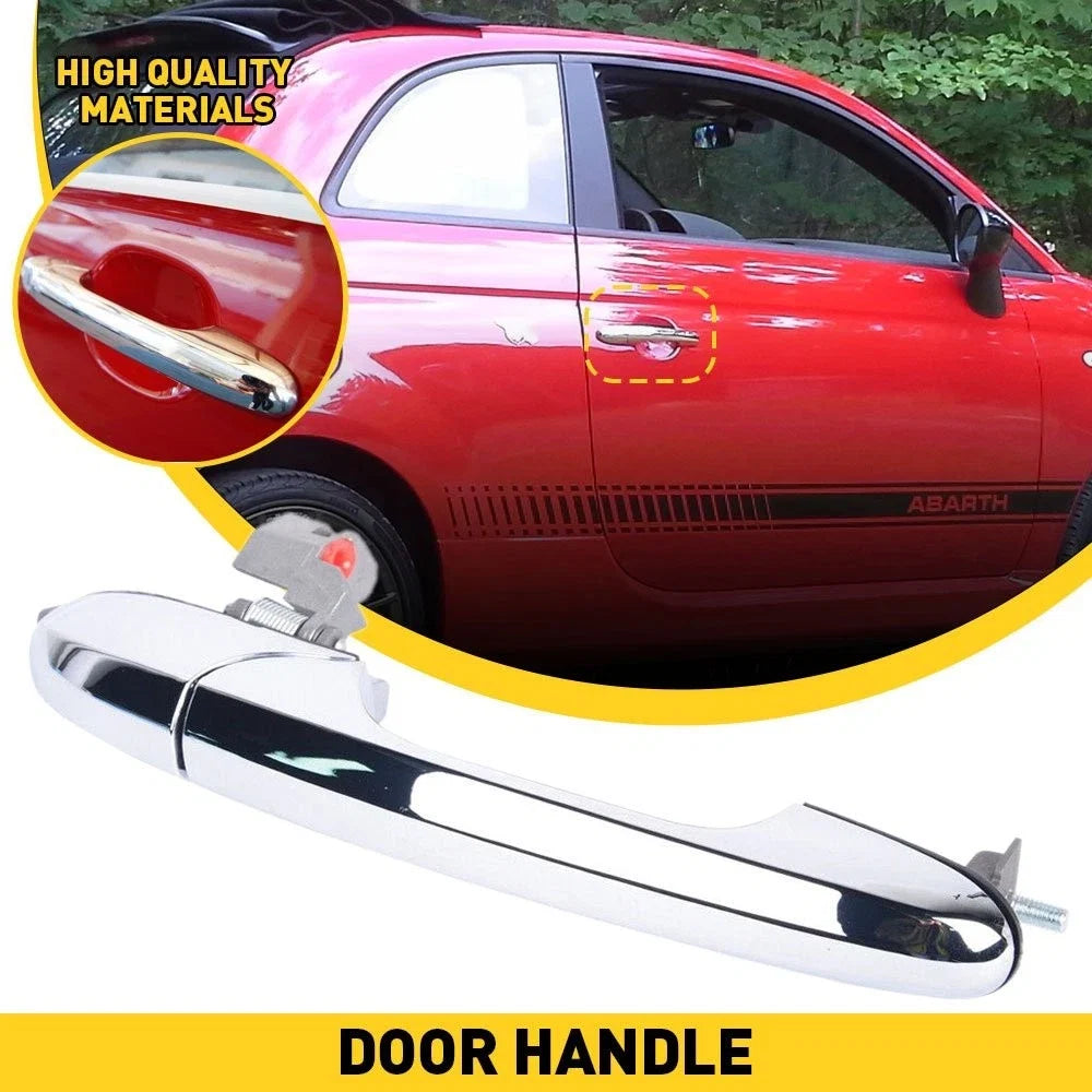 Chrome Door Handle RH for Fiat 500 (US EXV)