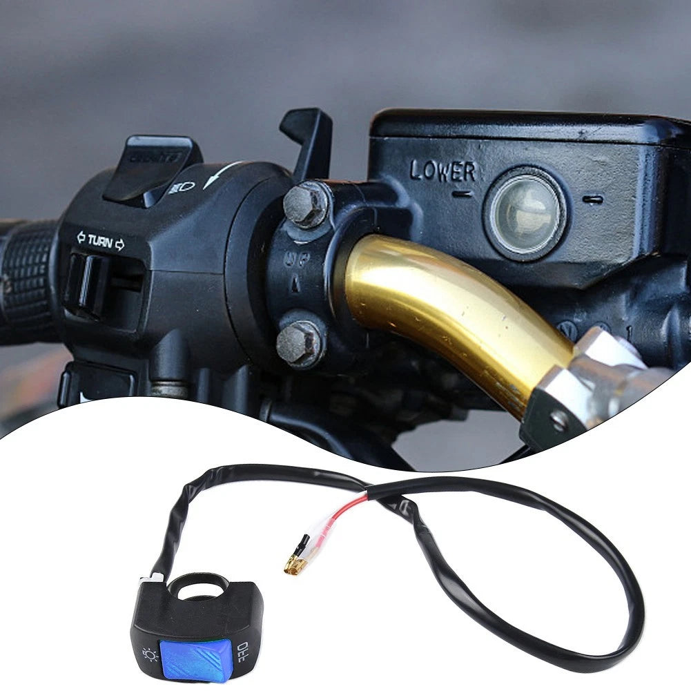 ON-OFF Handlebar Switch for Motorcycle Dirt Bike (Waterproof)