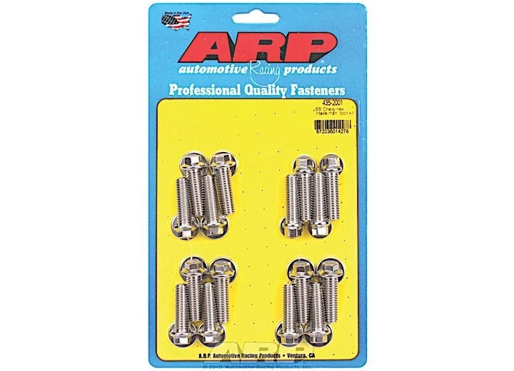 ARP Hex Intake Manifold Bolt Kit for Big Block Chevy (435-2001)