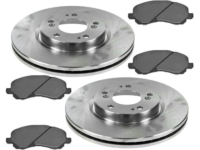 Brake Pad and Rotor Kit for Mitsubishi Lancer (2008–2017) 67817CFDJ