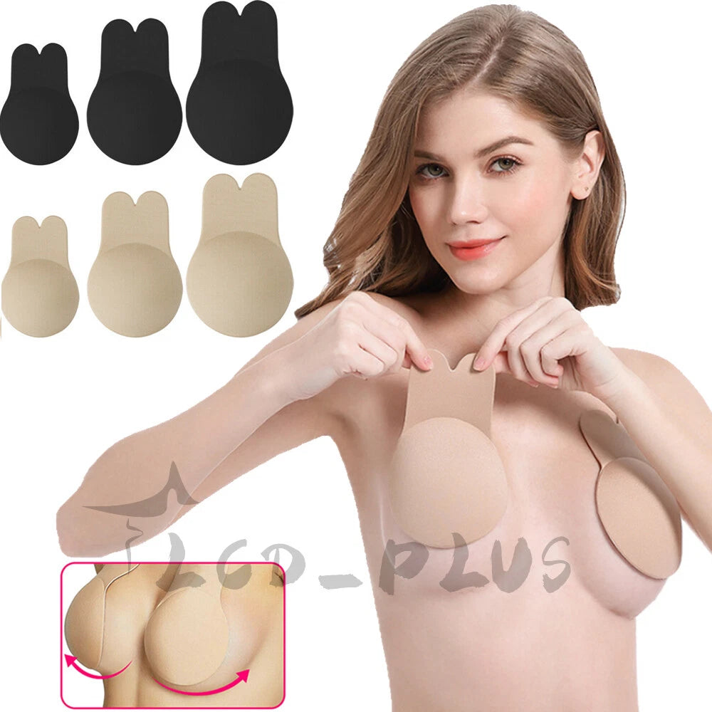 Silicone Bra Self Adhesive Push Up Pasties for Women (No Year Range)