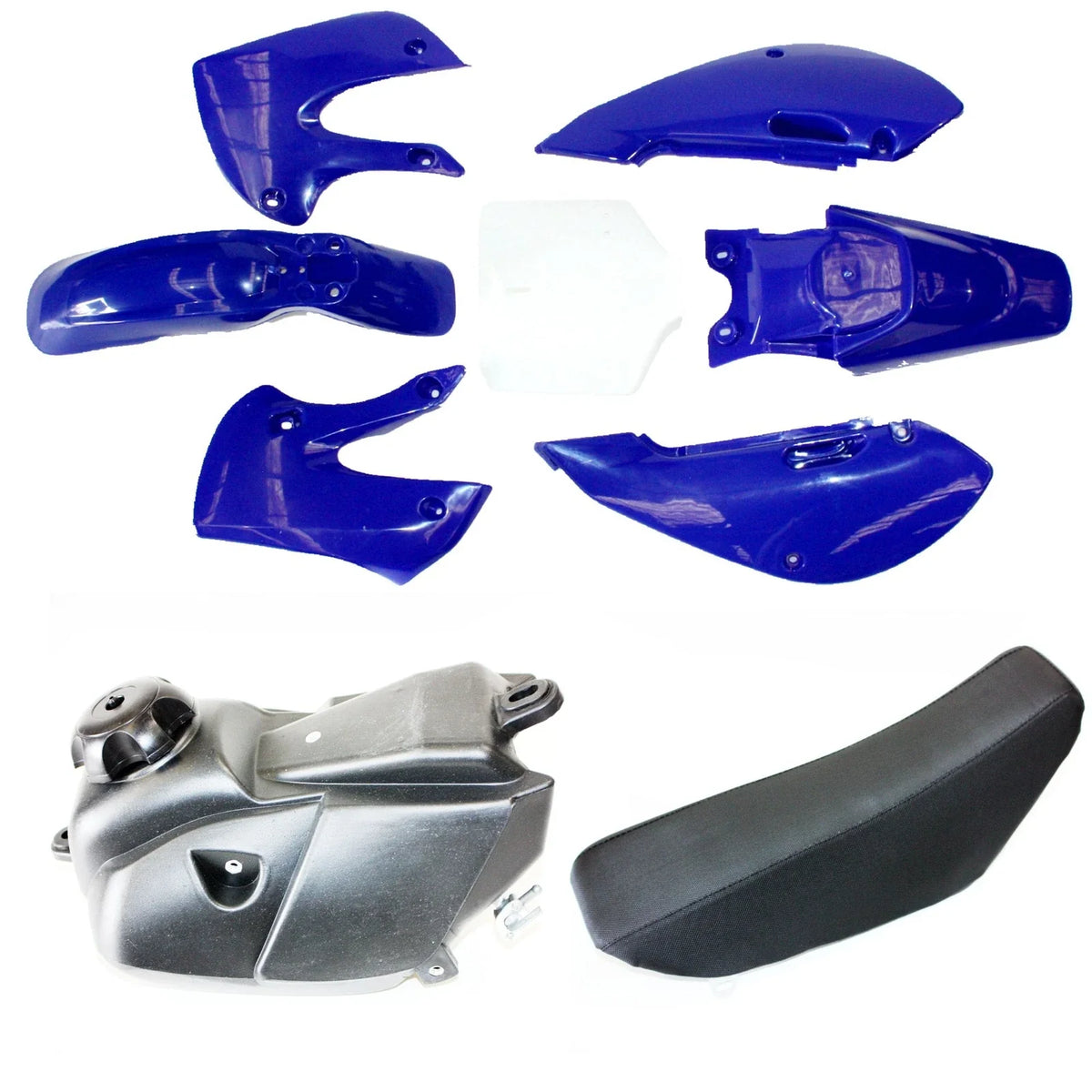 Plastic Fairing Fender Kit for KLX110 (125cc, PIT, BigFoot)