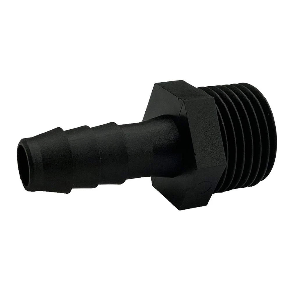 20 pcs 3/8" Barb x 1/2" NPT Male Connector for Various Applications