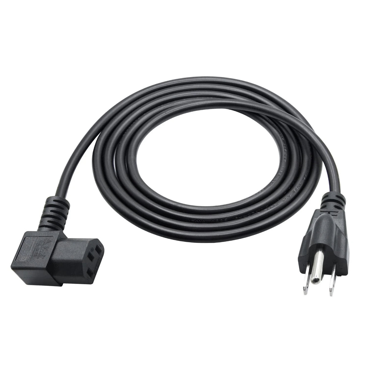Right Angle Power Cord for Monitor (5.9FT)