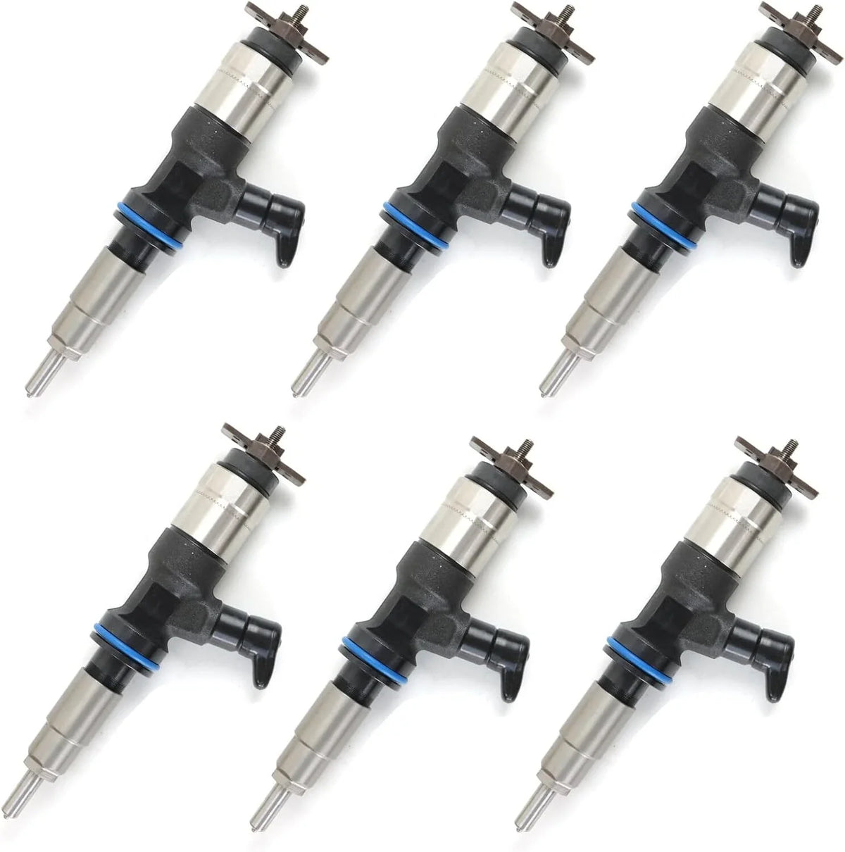 6X Common Rail Injector 370-7280 for Caterpillar CAT C4.4 (2010–2015)