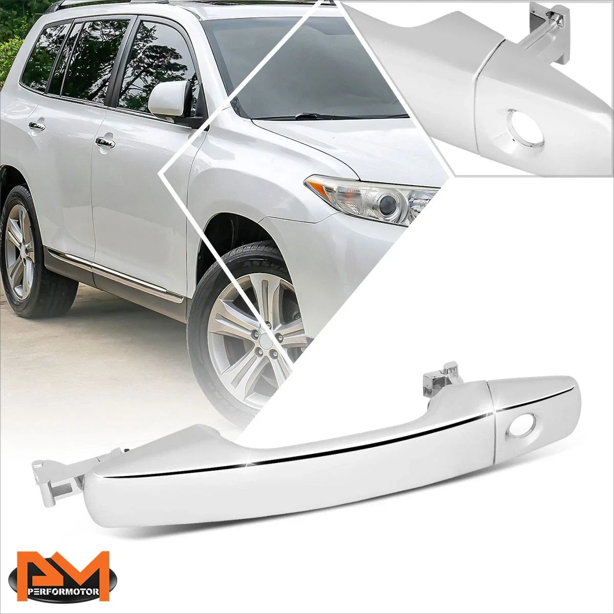 Exterior Door Handle Chrome for 4Runner/Camry/Tacoma (2003–2015)