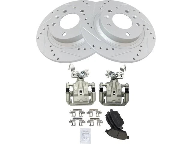 Set of 4 Brake Pads and Rotors for Lincoln MKZ (2007–2012) 25561DRCM
