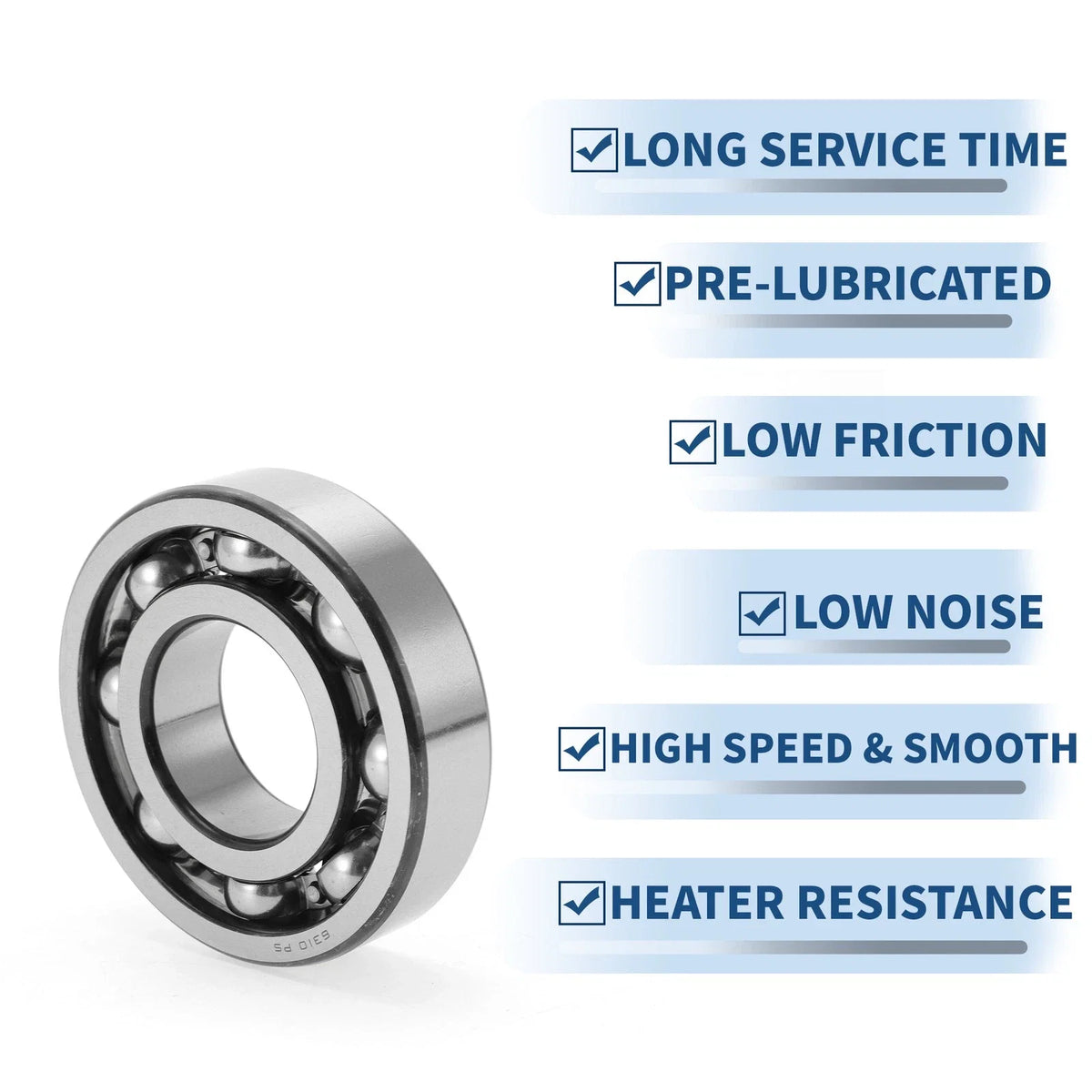 Deep Groove Ball Bearing 50x110x27mm for Scooter Skateboard (1 Pc)
