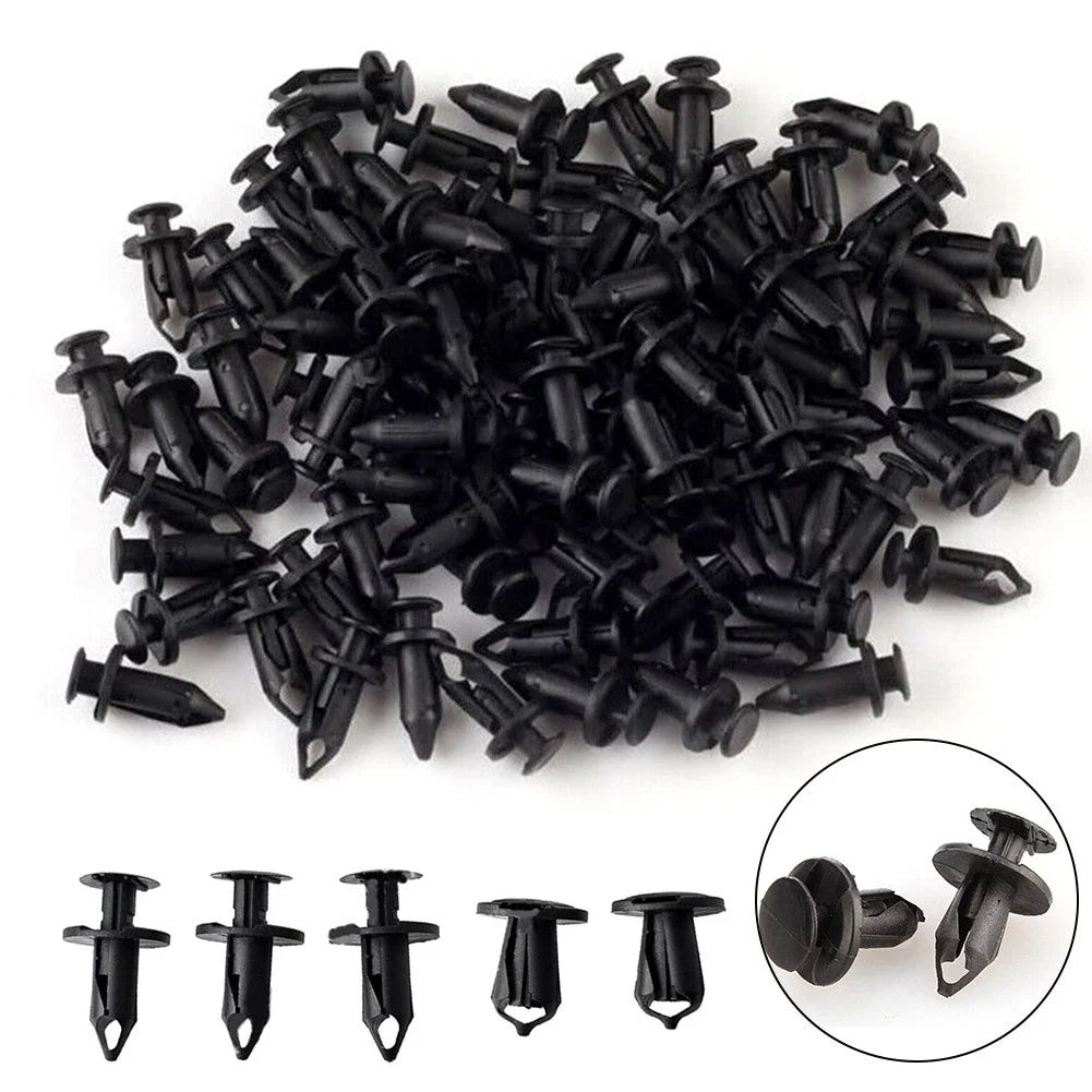 100pcs Plastic Fastener Clips for ATV Models (Various)