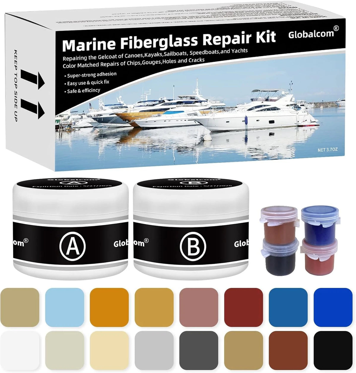 Fiberglass Boat Repair Kit for Globalcom