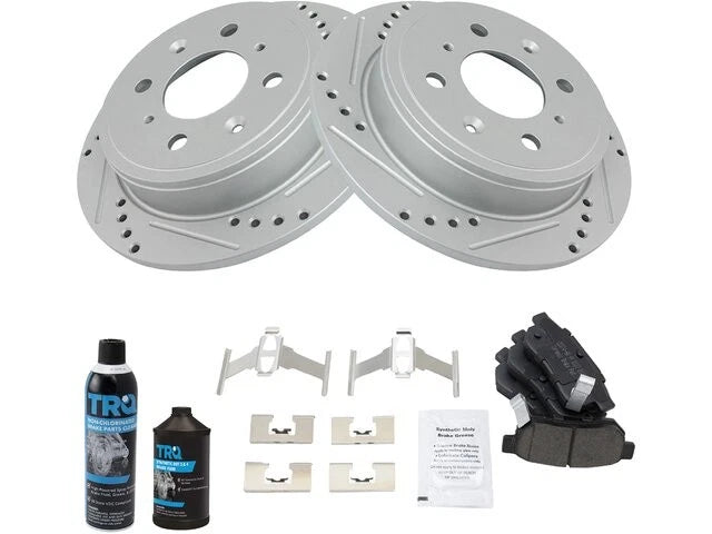 Brake Pad and Rotor Kit for Acura Integra (1990–2001) 19688GYBF