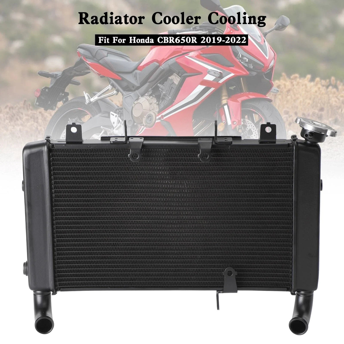 Aluminium Engine Radiator for Honda CBR650R (2018–2023)