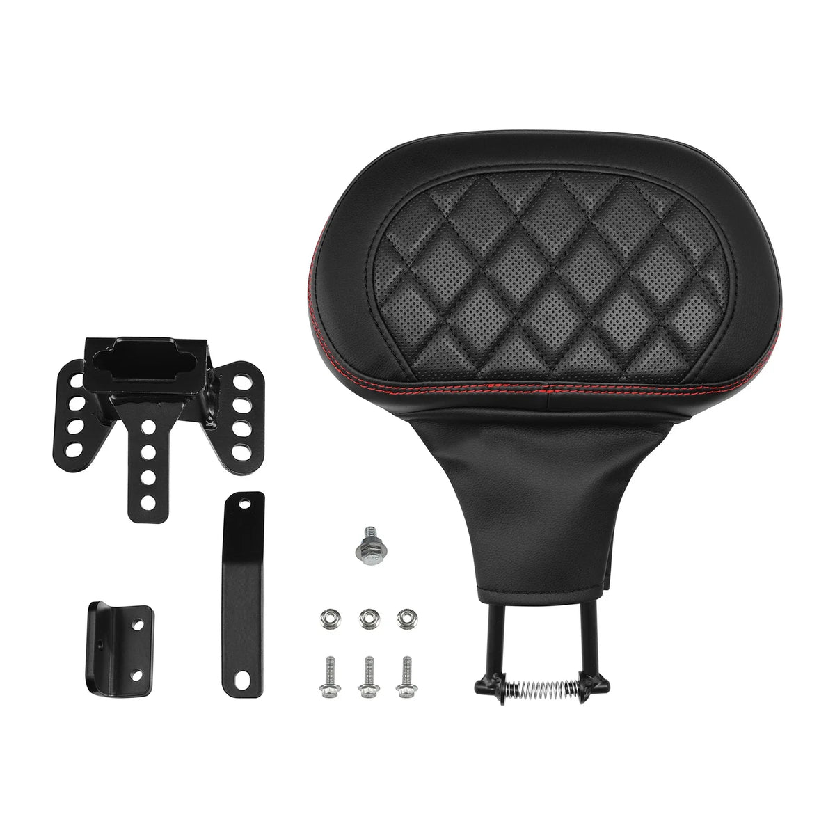 Driver Backrest Pad with Mounts for Harley Touring Road Street Glide (2009–2023)