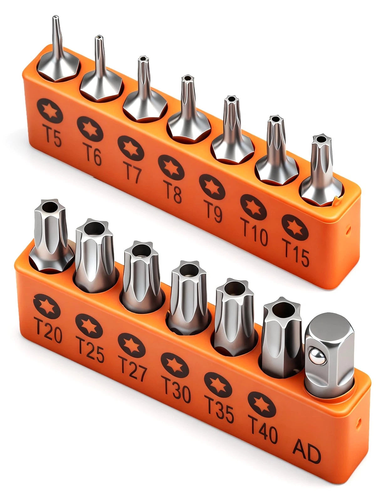 14pc Security Torx Bit Set for Automotive Use - Tamper Resistant S2 Steel