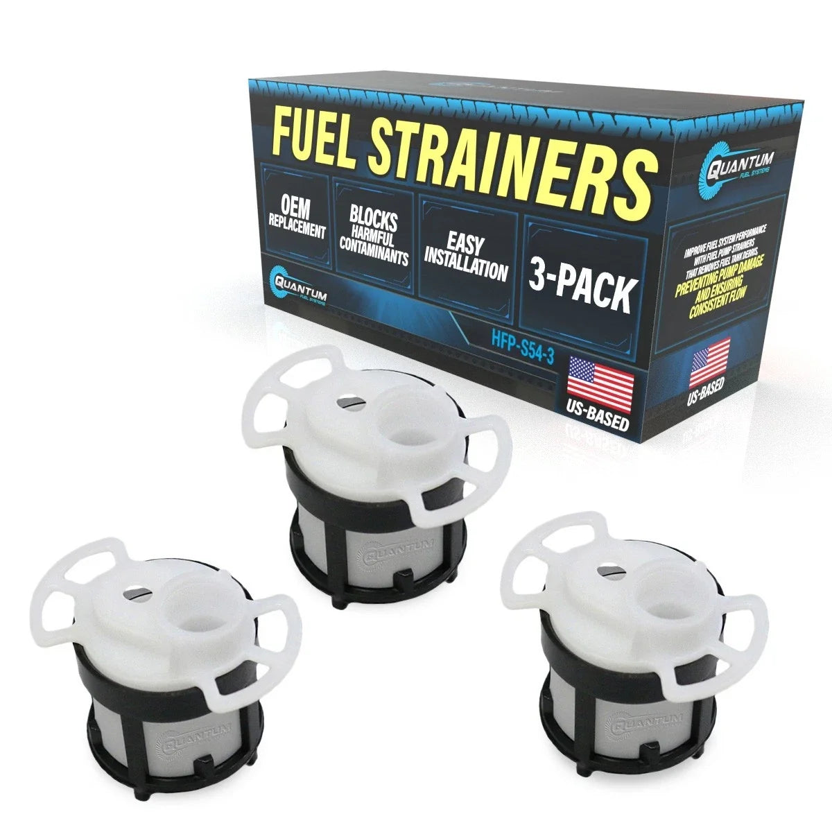 3X Fuel Pump Filter Screens for Husqvarna 701 Supermoto (2016–2020) 75007088211