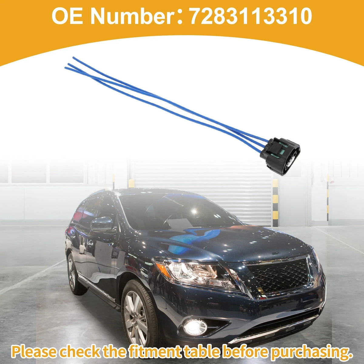 3 Pin Water Temperature Sensor Wiring Harness for Hyundai ( Specified)