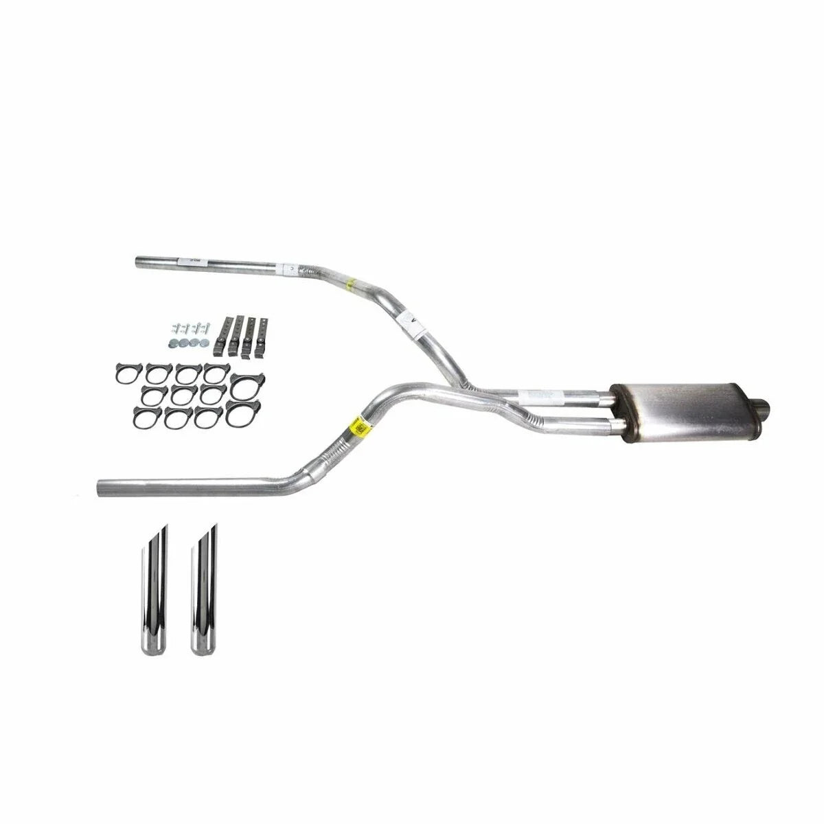Dual Exhaust Pipe for Dakota (1987–1996) Stainless Steel with SW Tip